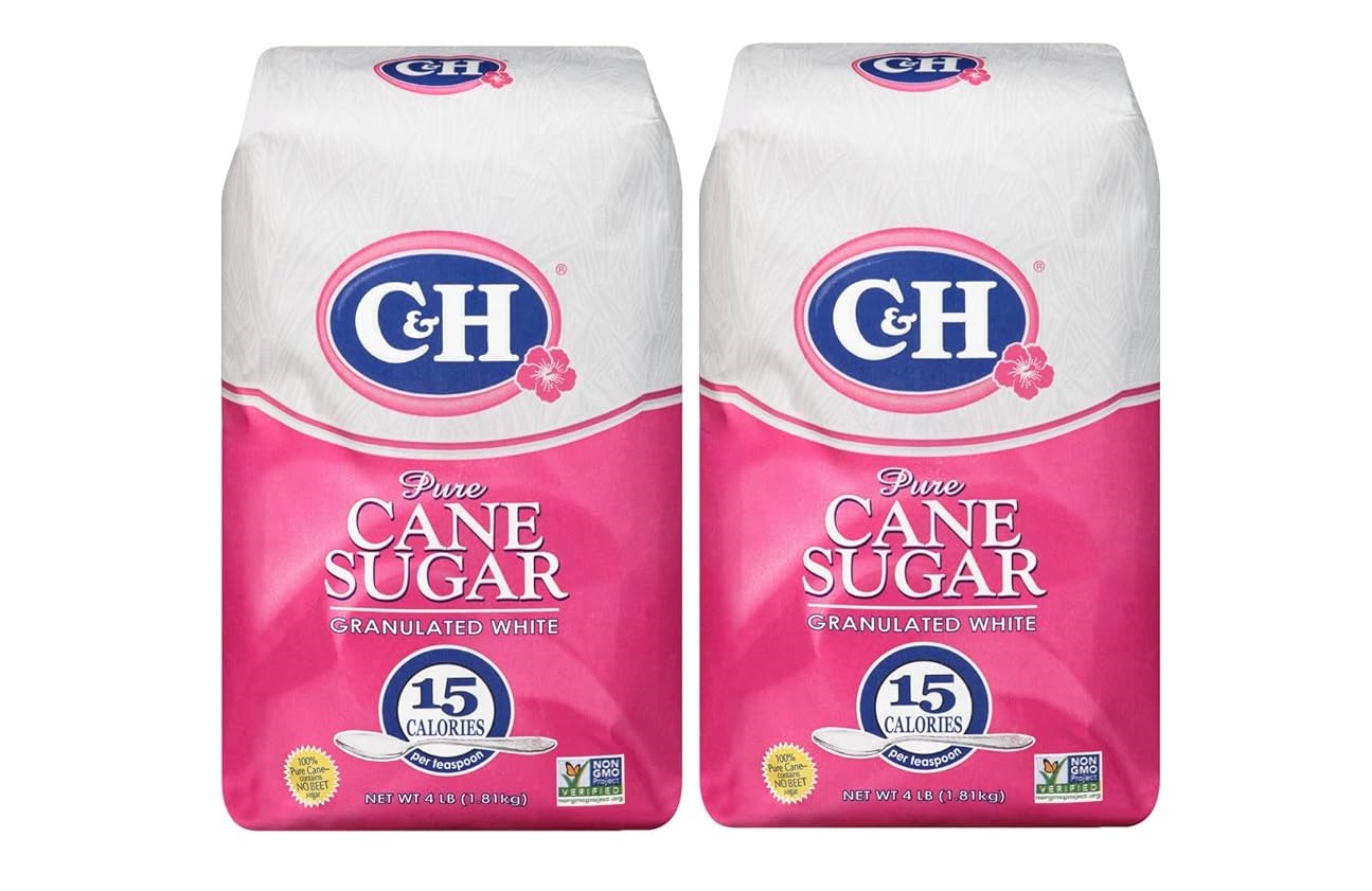 two bags of sugar